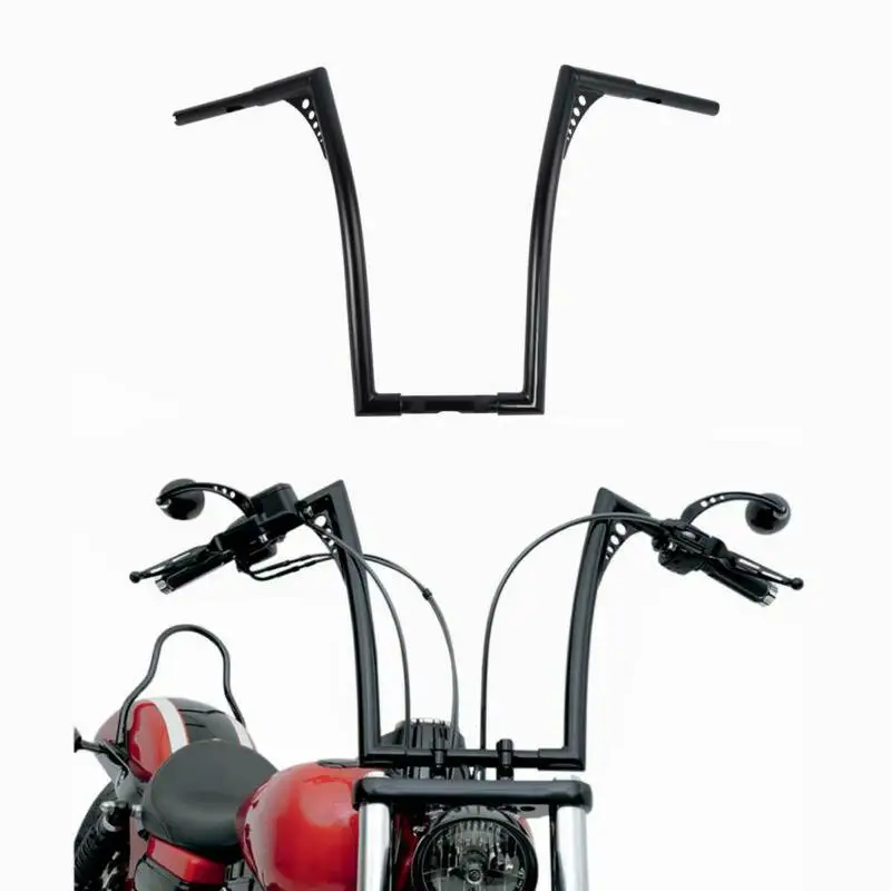 Винтажные вешалки для мотоцикла 20 дюймов Rise king ape руль Harley FLST FXST Sportster Softail XL break CVO