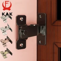 kak 304 stainless steel door latch 90 degree door buckle security sliding door chain locks anti theft window door lock hardware