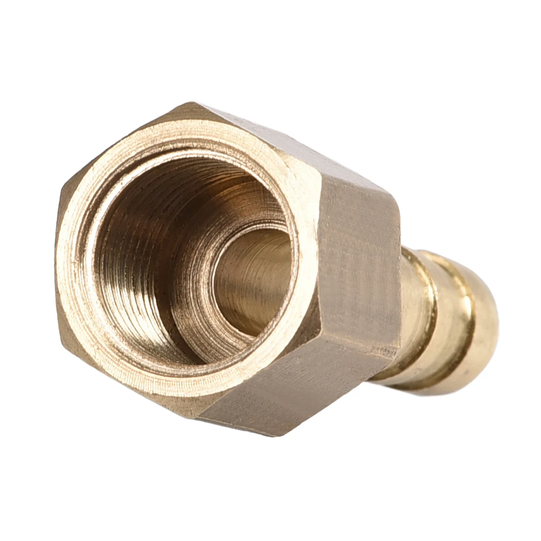 

uxcell 10pcs Brass Barb Hose Fitting Connector Adapter 6mm Barbed X G1/8 Female Pipe connect lines for air water fuel oil
