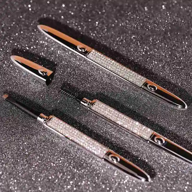

Replaceable Refill Triangle Eyebrow Pencil 3 Star Style Eyebrow Pen Diamond Eyebrow Pencil Eye Waterproof Makeup Water Dura P7W6
