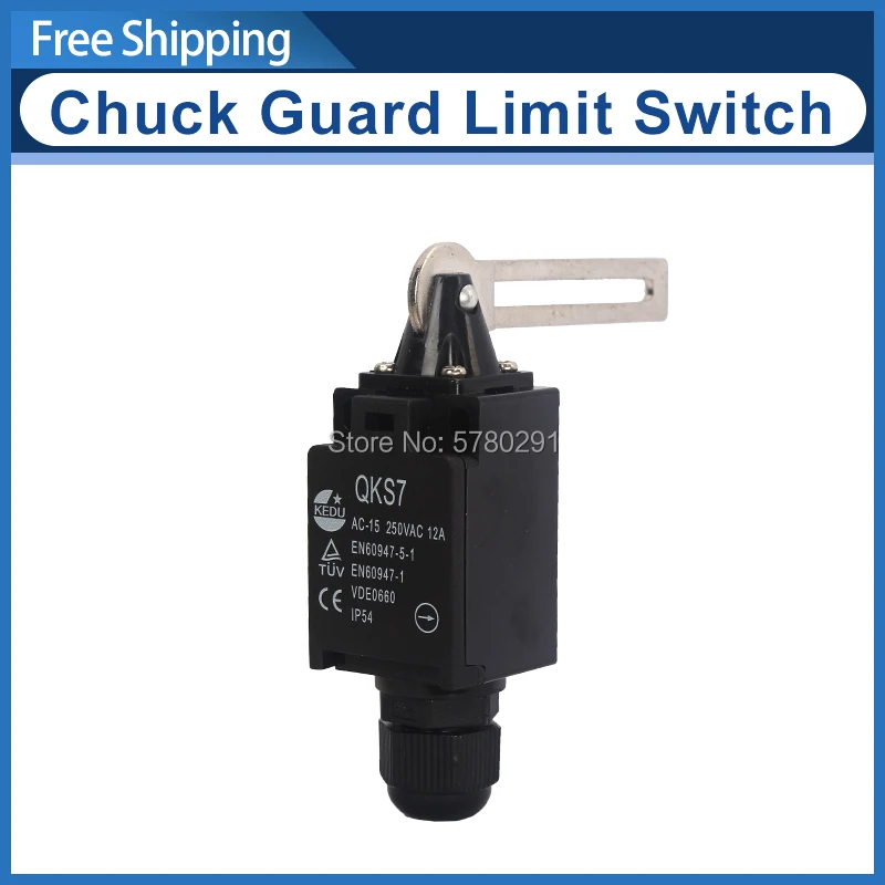 

QKS7 Chuck Guard Limit Switch SIEG SC2-139&0618-205 Machine tool accessories EN60947 VDE0660