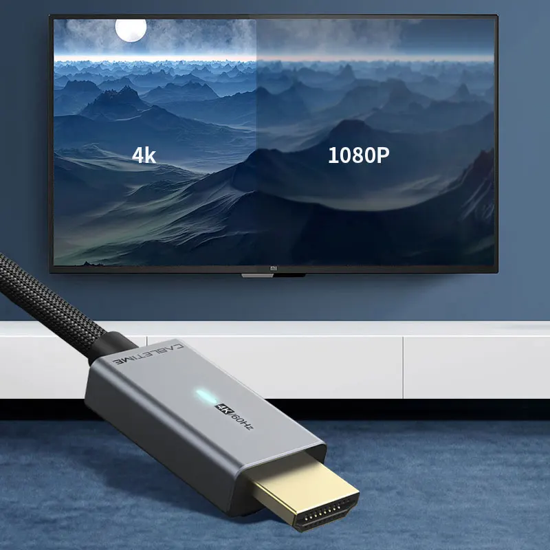 Кабель HDMI 2021 CABLETIME dp-hdmi 4K/60 Гц светильник playport для портативных ПК Macbook Air Acer Dell