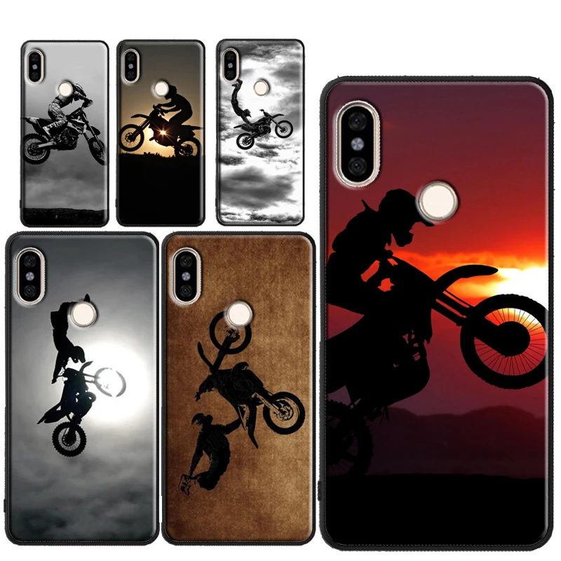Спортивный чехол Freestyle для мотокросса Xiaomi Redmi Note 10 Pro 9 8 8T 9S 9A 9C 9T бампер|Бамперы| |