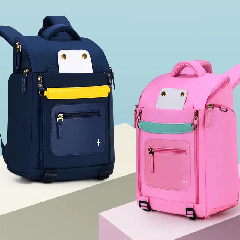 Children School Bag Boys Girls Primary School Backpacks Kids Orthopedic Waterproof Knapsack Grade 1-4 Mochila Bag