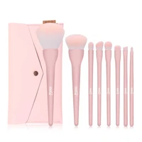 msq 8pcs makeup brushes sets powder foundation eyeshadow blusher professional beauty make up candy cosmetic tool with bag