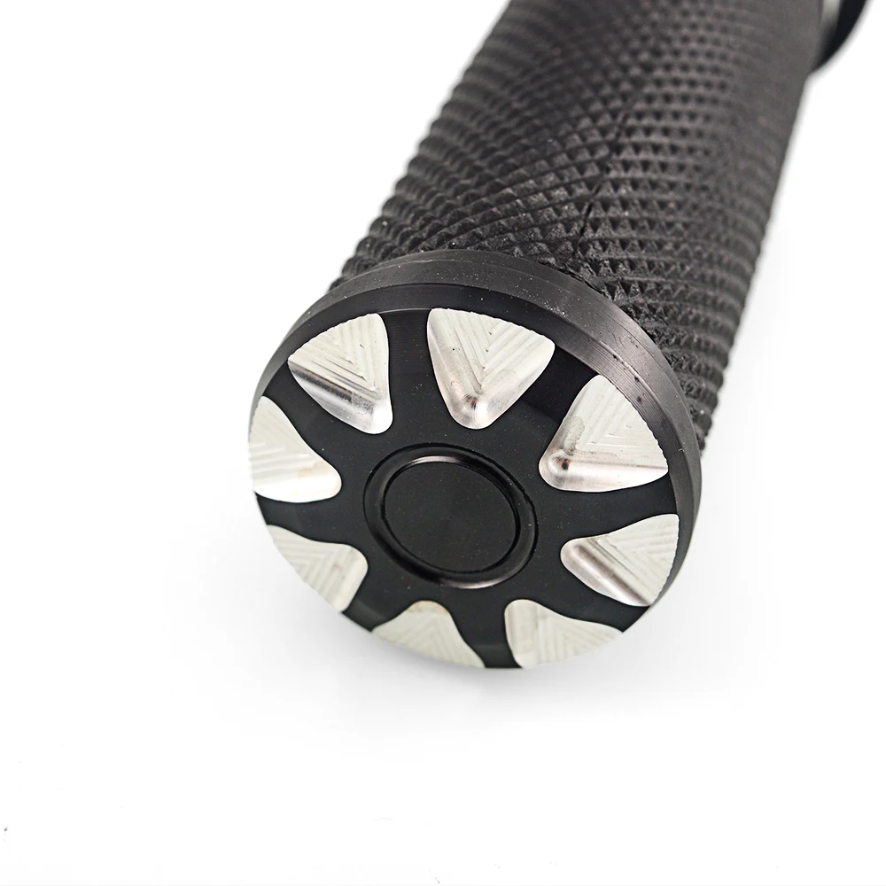 Motorcycle Black Electric 1&quot Burst Handle Grips For Harley Softail Slim Touring FLHX Sportster Dyna throttle | Автомобили и
