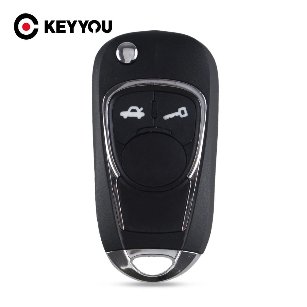 KEYYOU для Chevrolet Aveo Epica LOVA Spark 2 кнопки складная откидная оболочка ключа