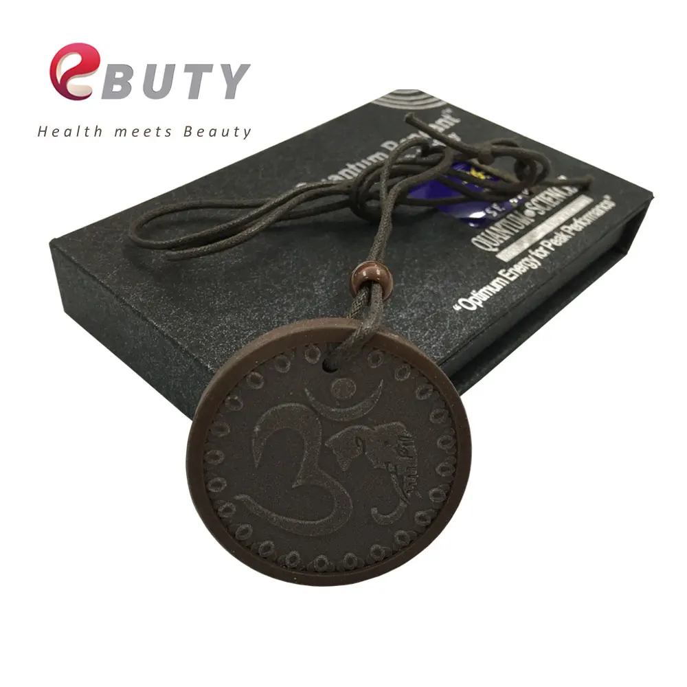 Подвеска Ebuty OM из лавы квантовая энергия здоровье модные ювелирные изделия для