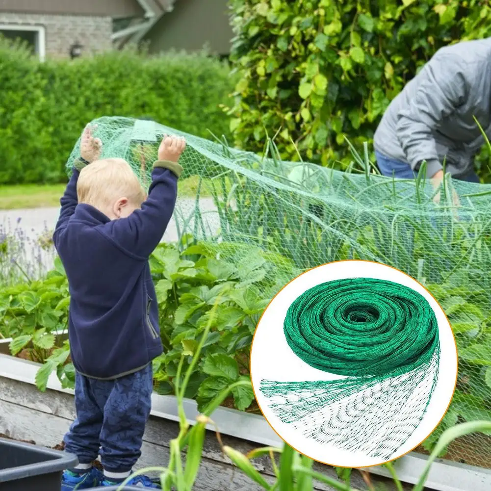 

Garden Plant Netting Mesh Reusable Anti Bird Pests Protect Tree Net Covers For Fruits Vegetables Flowers Fencing Greenhouse New