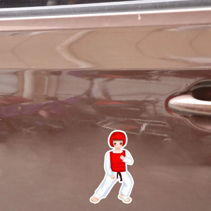 EBdecal интересные девушки тхэквондо для Авто/бампер/окно/настенные наклейки DIY