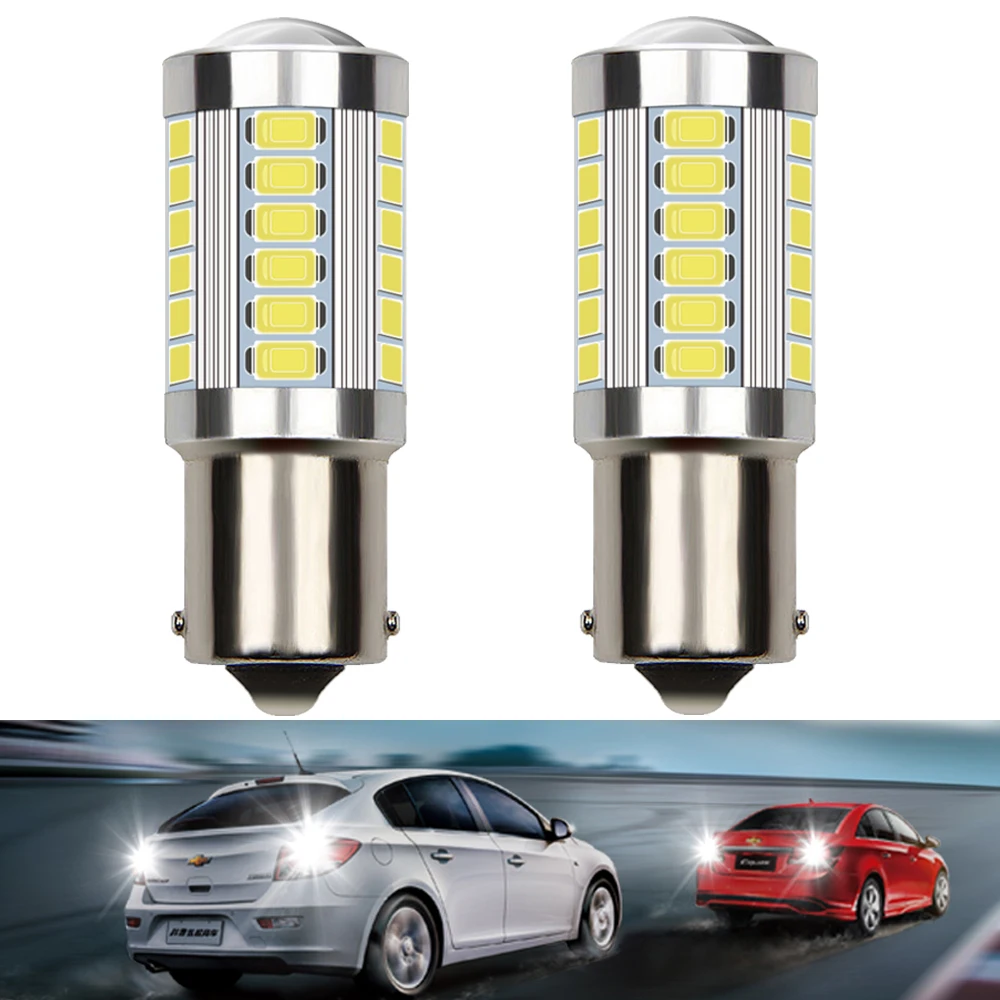 2 шт. резервные фары заднего хода автомобиля BA15S P21W 1156 для SEAT Altea Toledo MK1 MK2 Ibiza Cupra Leon