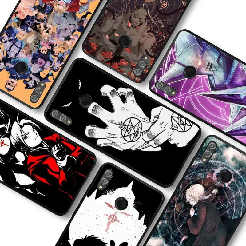

Fullmetal Alchemist FMA Brotherhood Phone Case For Huawei honor 10Lite 10i 20 8x 10 Funda for Honor 9lite 9xpro Back Coque