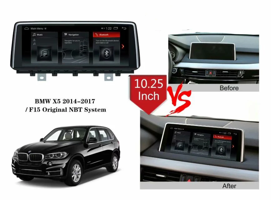 Автомобильный dvd-плеер 10 25 дюймов Android 11 0 6 ГБ ОЗУ 128 Гб ПЗУ GPS-навигация AUX для BMW X5 X6