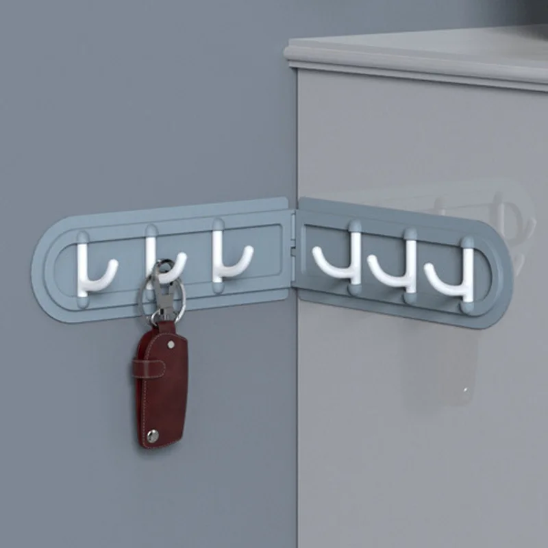

Multifunctional Corner Hook Hanger Coat-Rack Corner-Shelf Wall-Hooks Adhesive Household-Decor Crochet Sucker for Kitchen Home