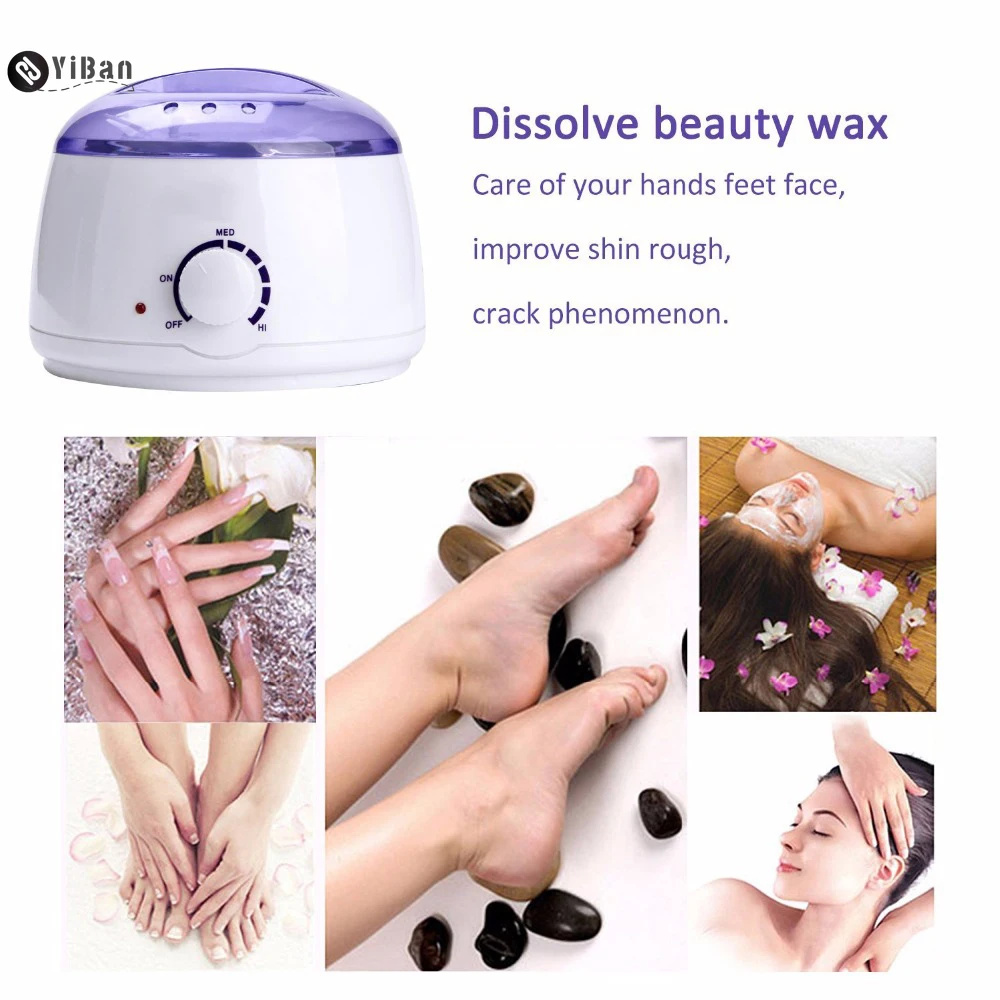 

Wax 100 Warmer Heater Set Hair Removal Paraffin Wax-melt Machine Waxing Kit 200g Wax Beans Depilatory 10 Wood Sticks Calentador