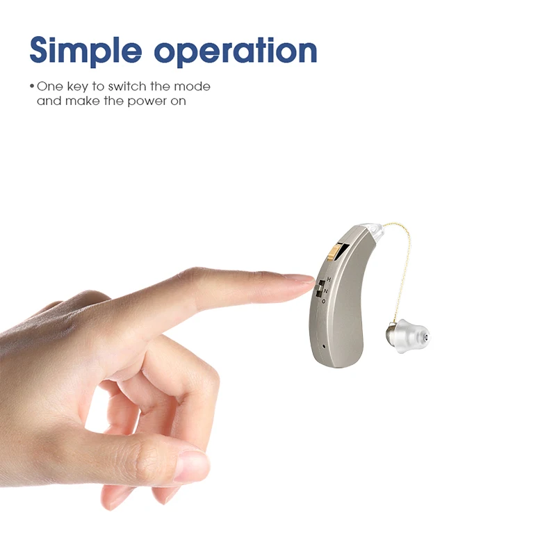 Перезаряжаемый лучший слуховой аппарат наушники усилители звука беспроводные