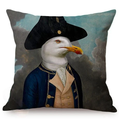 

New Nordic Art Poster Style Decorative Cushion Cover Zebra Elephant Fashion Animal Sofa Throw Pillow Cover Linen Pillow Cover