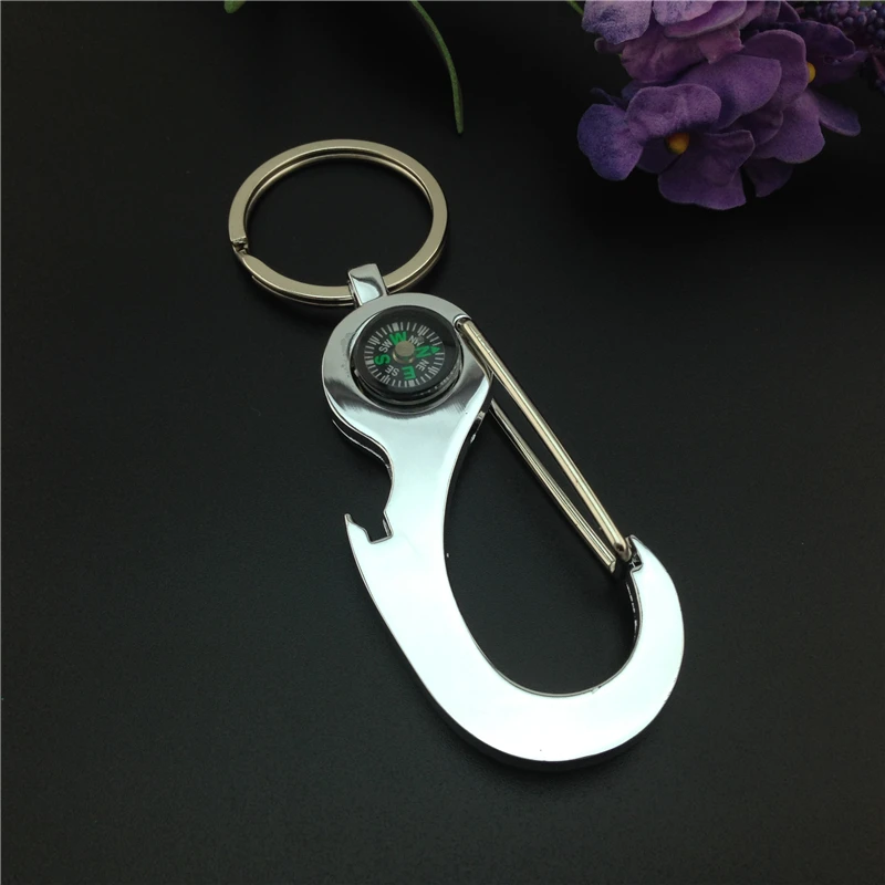 Новое поступление Классическая открывалка для бутылок с компасом брелок мужчин |