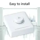 Настенный регулятор скорости потолочного вентилятора, 220 В, 10 А, 15-300 Вт, 1 шт.