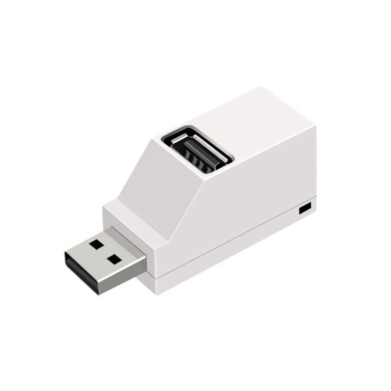 

Универсальный мини-3 Порты и разъёмы s USB 2,0 концентратор высокой Скорость передачи данных PLC сплиттер адаптер для MacBook Pro портативных ПК Мульт...