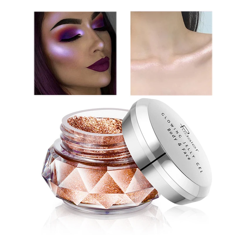 

Shimmering Eyeshadow Powder High Gloss Pearly Finish Delicate Easy To Make-Up Waterproof Sweat-Proof Not Easy To Smudge