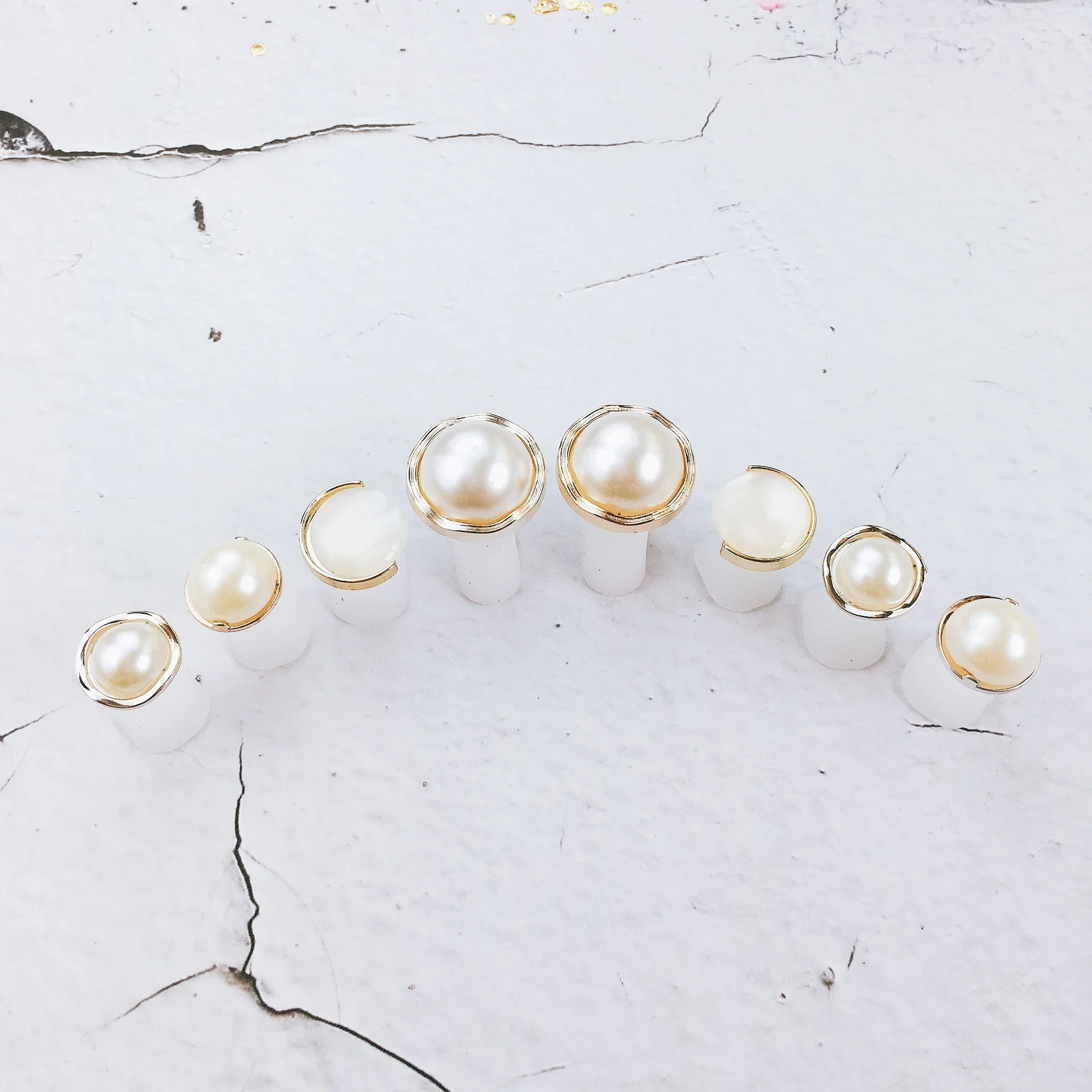 A 8PCS 8 шт. носок силиконовый сепаратор для ногтей DIY Инструмент Педикюр цветок кристалл в виде капли воды Алмазный жемчуг сепаратор средство по уходу за ногами - Цвет: A 8PCS
