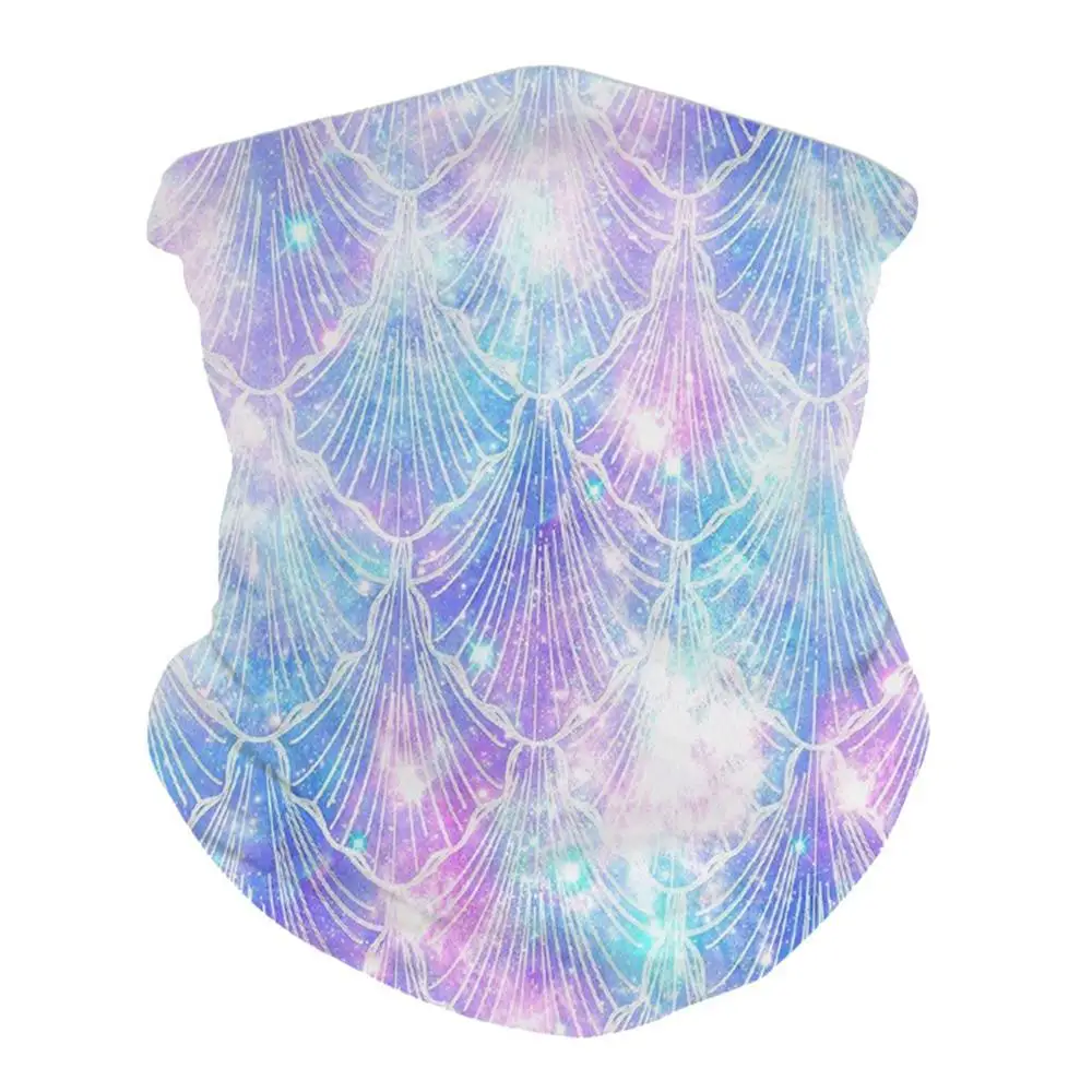 

Women Scarf Fashion 9 Piece Unisex Outdoor Headband Multicolor Scarf Neck Windproof Face Mask Sun Protection Bandana