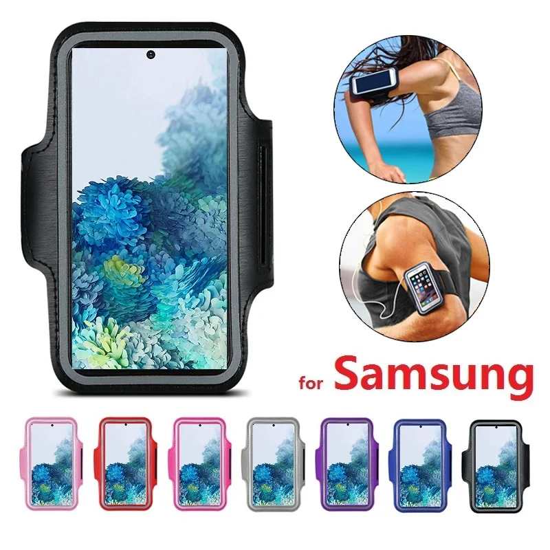 

Arm band Case for Running Phone Holder Bracelet for Samsung Note 10 Plus Lite S20 Ultra S10 5G S9 S8 Plus S7 Edge Arm band Case