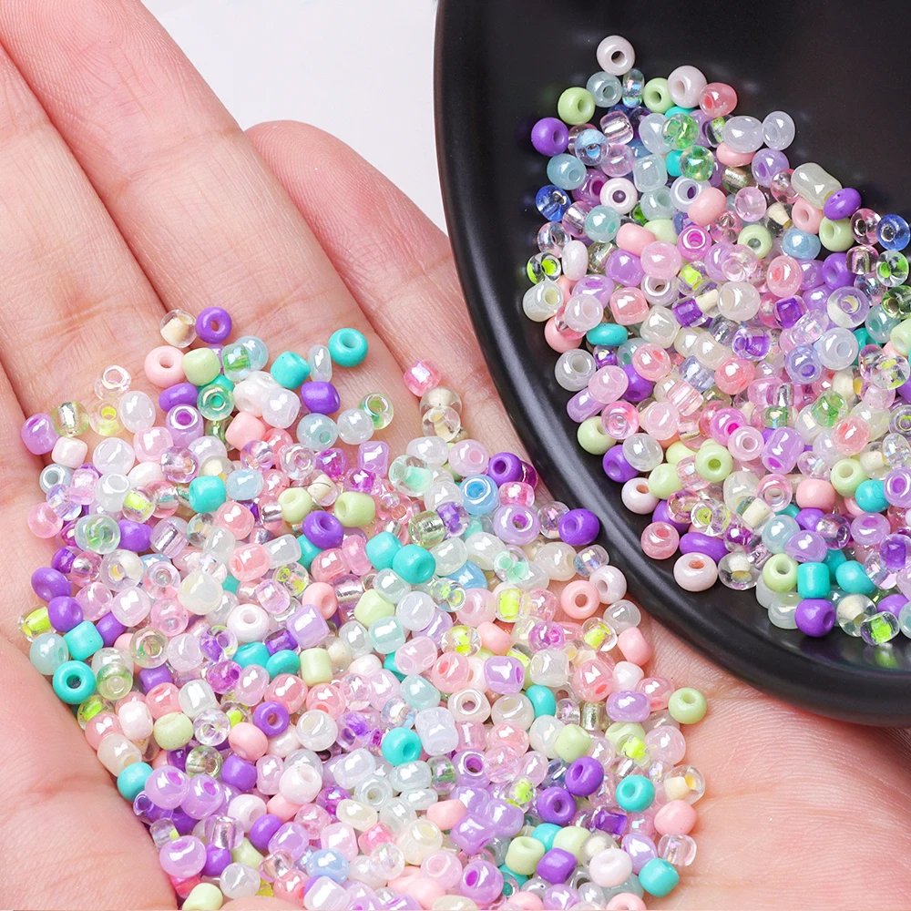 

Seed Beads Bulk Czech Charm Glass Seed Beads For Needlework Pony Beads For DIY Bracelet Necklet Earring Jewelry Making Kit