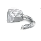 Кепка для сушки волос, регулируемая, серебристая