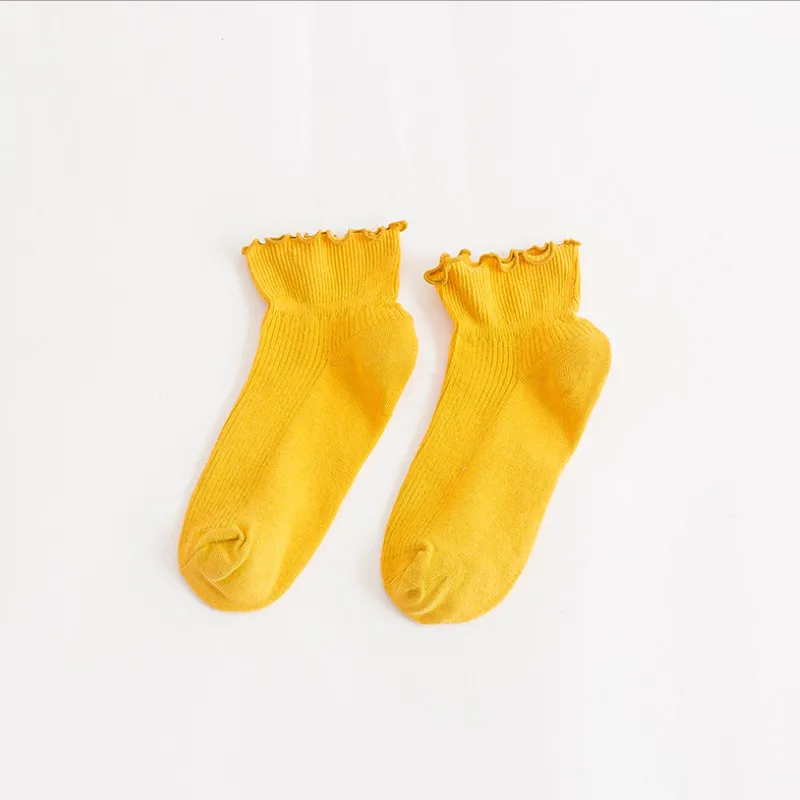 Уличная одежда Яркие цвета Женские розовые носки Kawaii Mujer Calcetines Японский