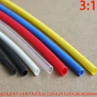 Термоусадочная трубка с двойными стенками, 1 м, коэффициент 3:1, термоусадочная трубка 1,62,43,24,86,47,99,512,715,419,125,4303950 мм