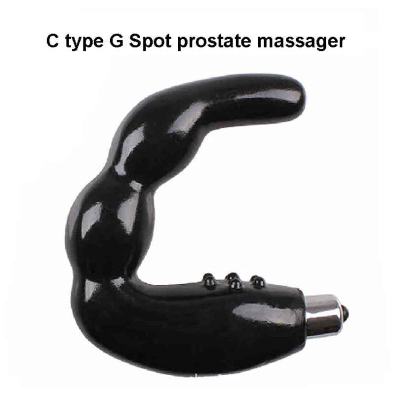 G spot Анальный вибратор Обновление типа C анальная пробка силиконовый массажер