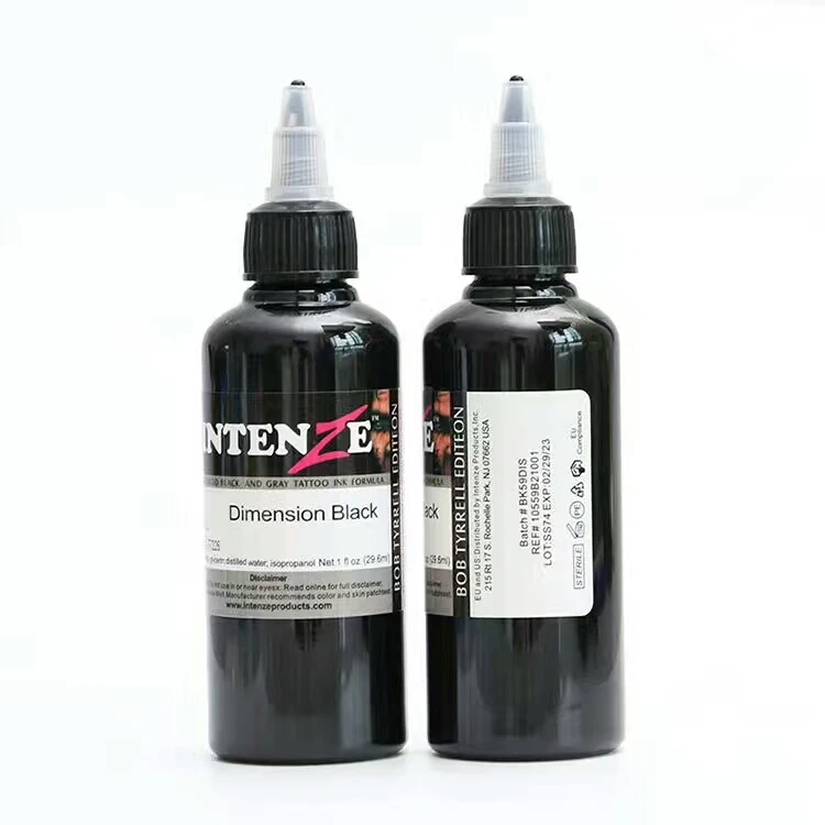Wholesale 1pcs Tattoo Ink Black Permanent Makeup Pigment Microblading Micro Pigmentation Pigments for Body Paint Tattoo Color