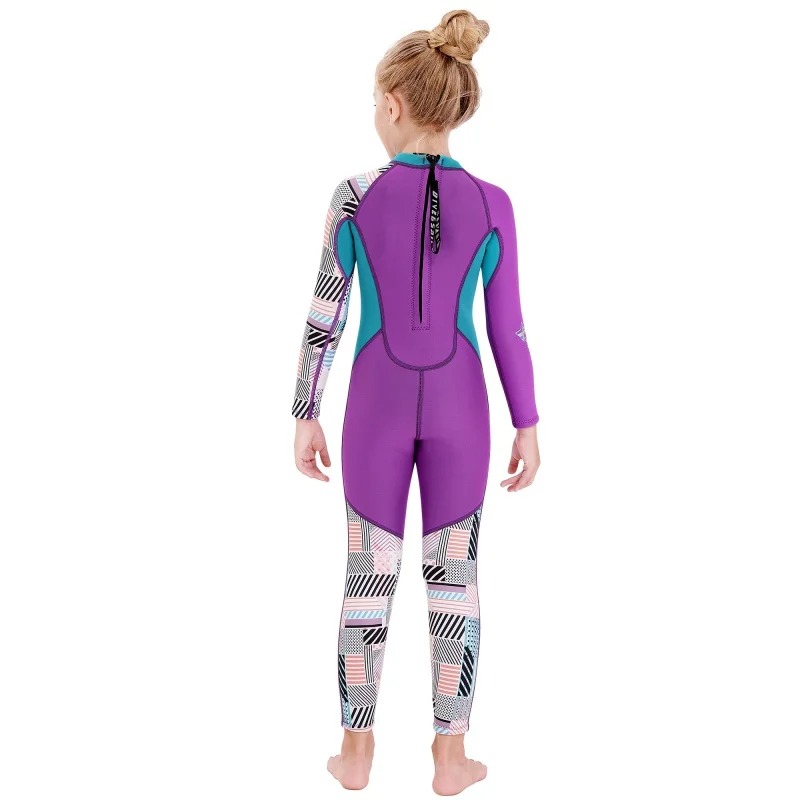 Детский неопреновый гидрокостюм 2 5 мм с рисунком панды для мальчиков и девочек