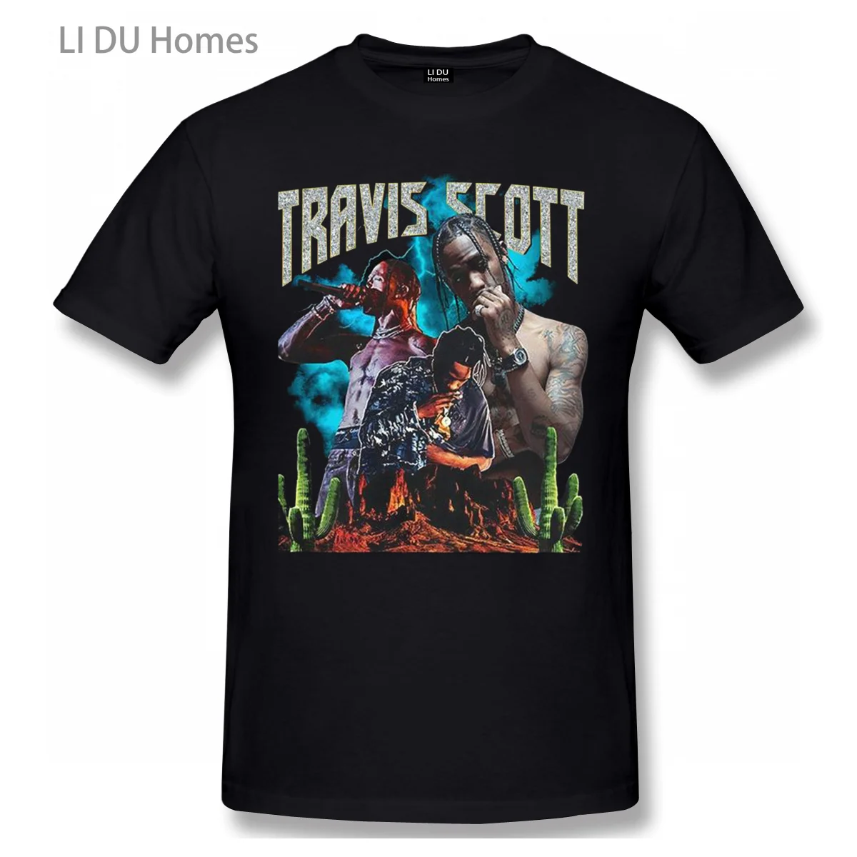 

Travis Scotts ASTROWORLD T Shirts Men WoMen High Quality Cotton Summer T-shirts Short Sleeve Graphics Tshirt Brands Tee Top Gift