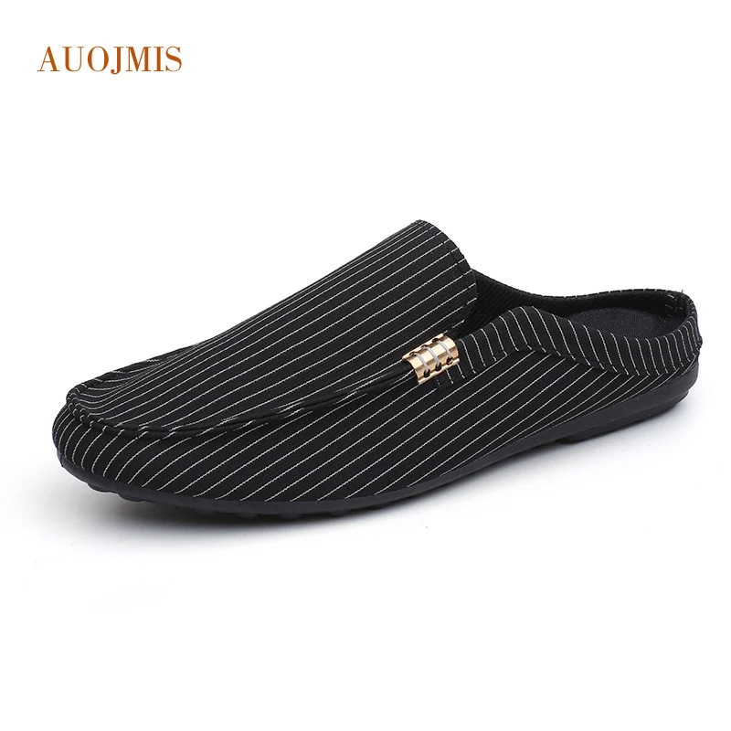 AUOJMIS 2019 summer slippers men's breathable beach unisex casual flat sandals shoes indoor and outdoor use | Обувь