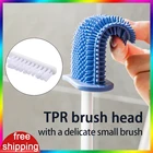 Настенная силиконовая щетка для унитаза из ТПР с держателем