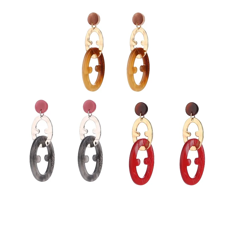 Комплект из колье и серёг акриловой смолы|sets jewellery|fashion setset fashion |