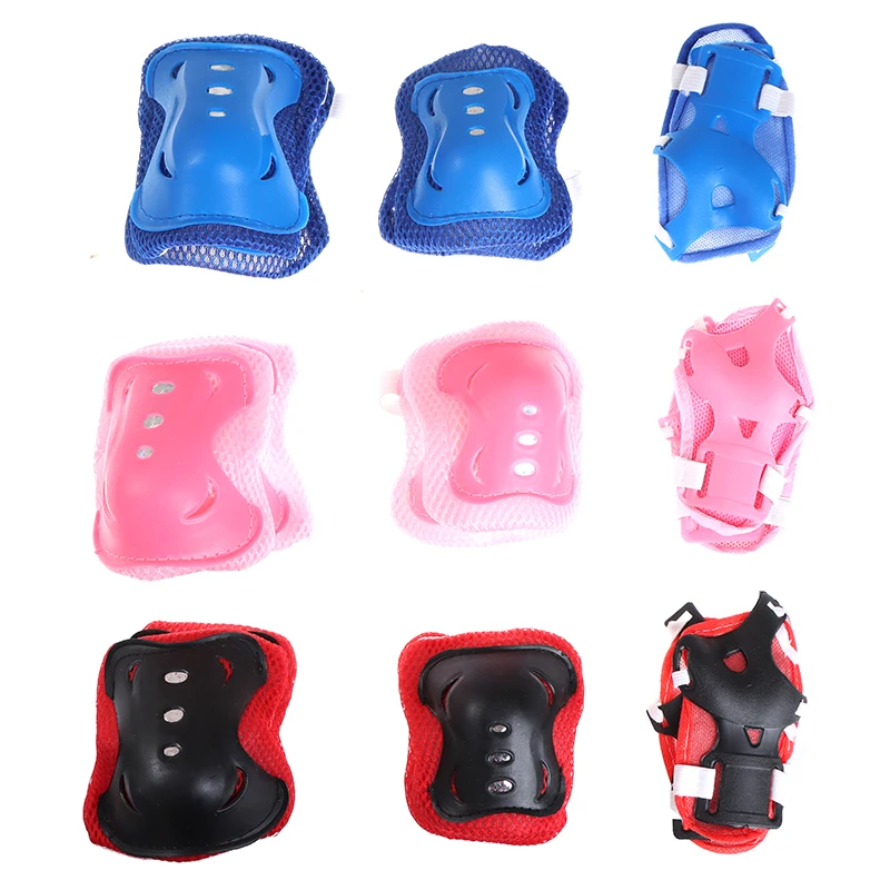 6 шт./компл. детская спортивная Защитная Экипировка для детей на открытом воздухе
