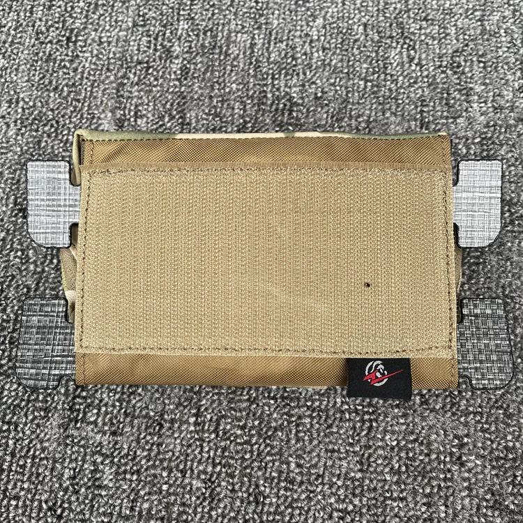 Outdoor Sports Tactical Vest Chest Extension Auxiliary Bag Sundry Bag Map Bag MC Original 500D Fabric