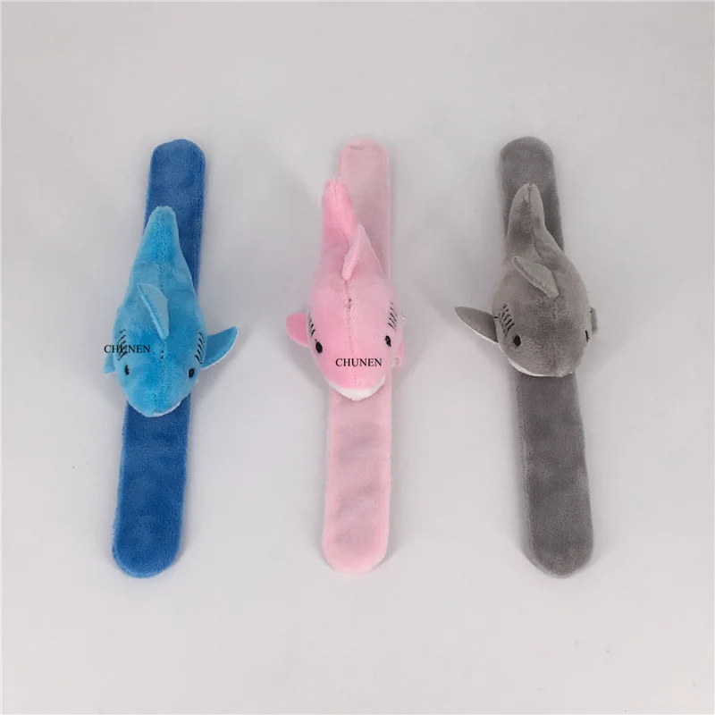 3 цвета прибл. 10 см Плюшевая игрушка в виде морского животного Акула Детская