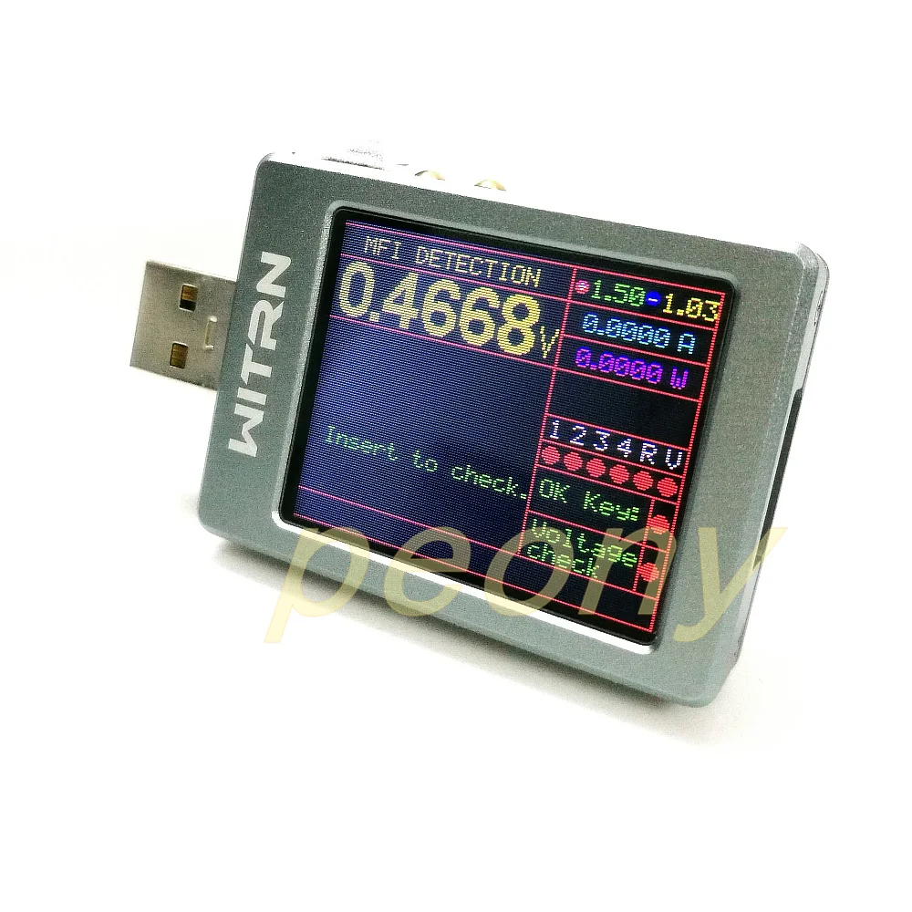 USB тестер QC4 + PD3.0 2 0 PPS|Детали и аксессуары для приборов| |