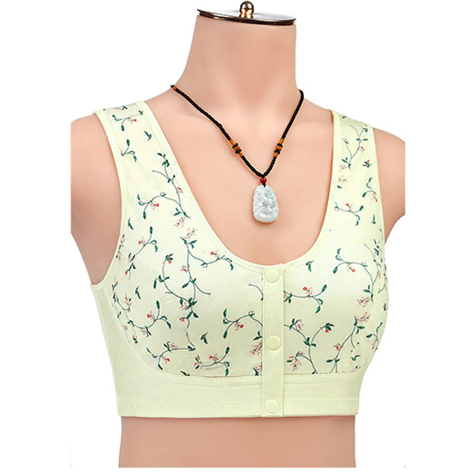 

Women's Floral Bra Underwear Summer Casual Sports Crop Tops Dropshipping