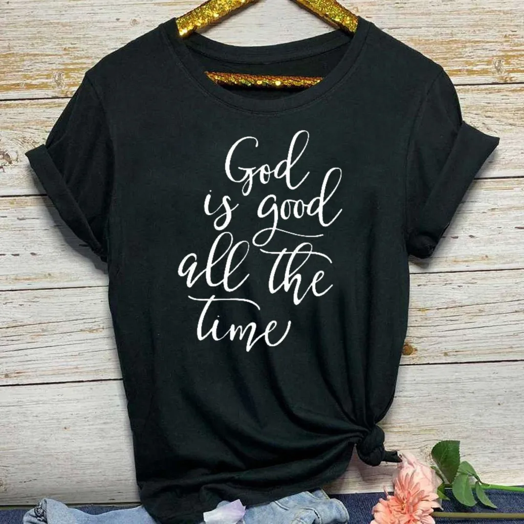 Модная повседневная женская одежда харуджуку английская принтованная футболка