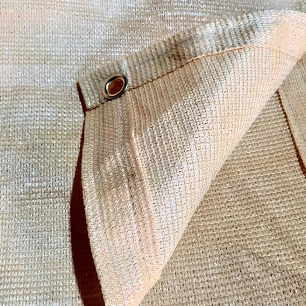 

Shield Net Shading Protection Shade Cloth Double-sided Sewing Balcony Cover PE Gray Patio Mesh Thicken Encryption UV Sunscreen