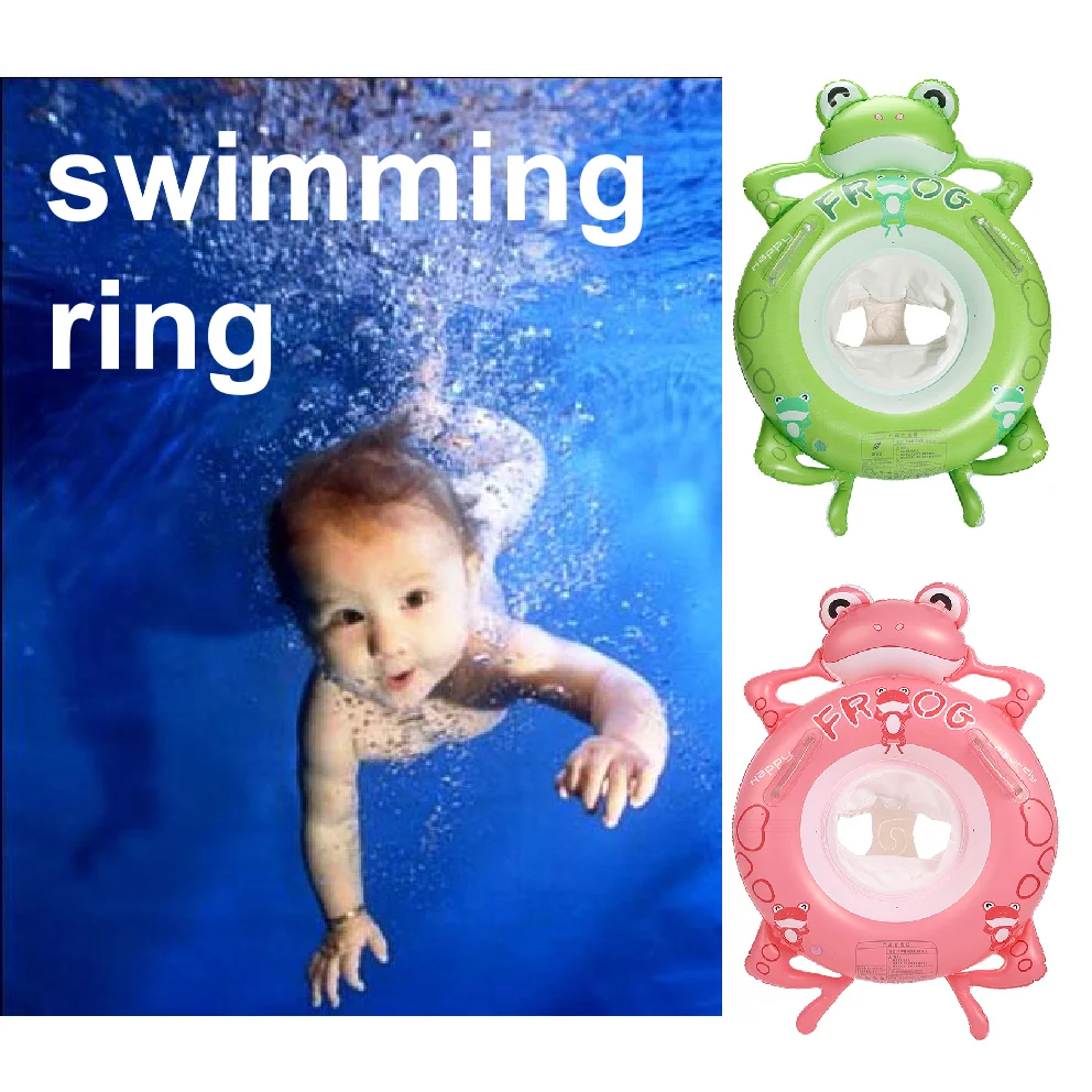 

Swimming Ring Inflatable Baby Safety Seat Buoy Handle Swim Trainer Child Toys Baby Swimming Pool Accessories Float Baby Circle