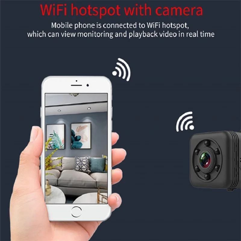 SQ29 Wi Fi маленькая мини Камера Регистраторы домашняя ip камера видеонаблюдения с
