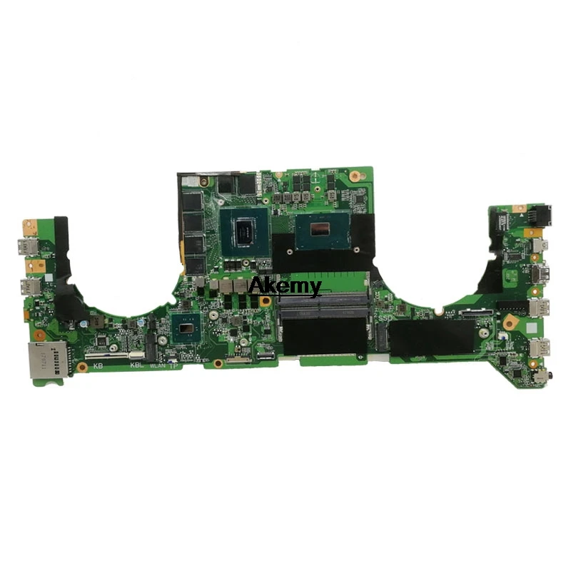 Billig DABKLAM1AA0 Motherboard Für For For For Asus GL503VM DA0BKLMBAD0 Laptop Motherboard Mainboard GTX 1060 4GB I7-7700HQ 4Pin