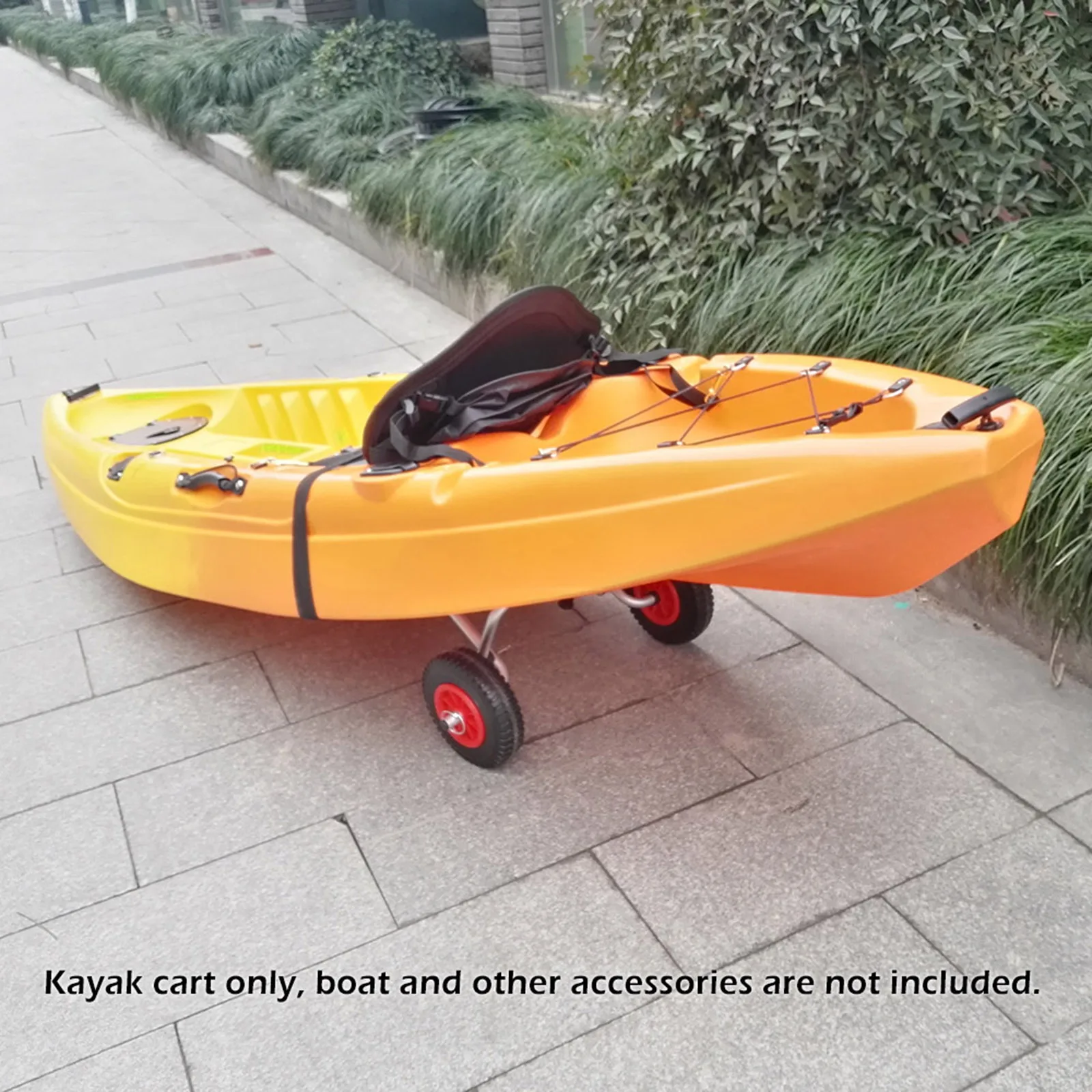 

Kayak Portable Trolley Foldable Boat Kayak Carrier Canoe Dolly Tote Trolley Lightweight Transport Trailer Cart Removable Wheels